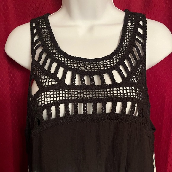 Nina Leonard Black and White Midi Dress - Picture 3 of 5